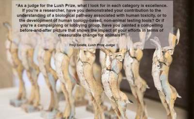 Image: Lush prize quote cruelty-free